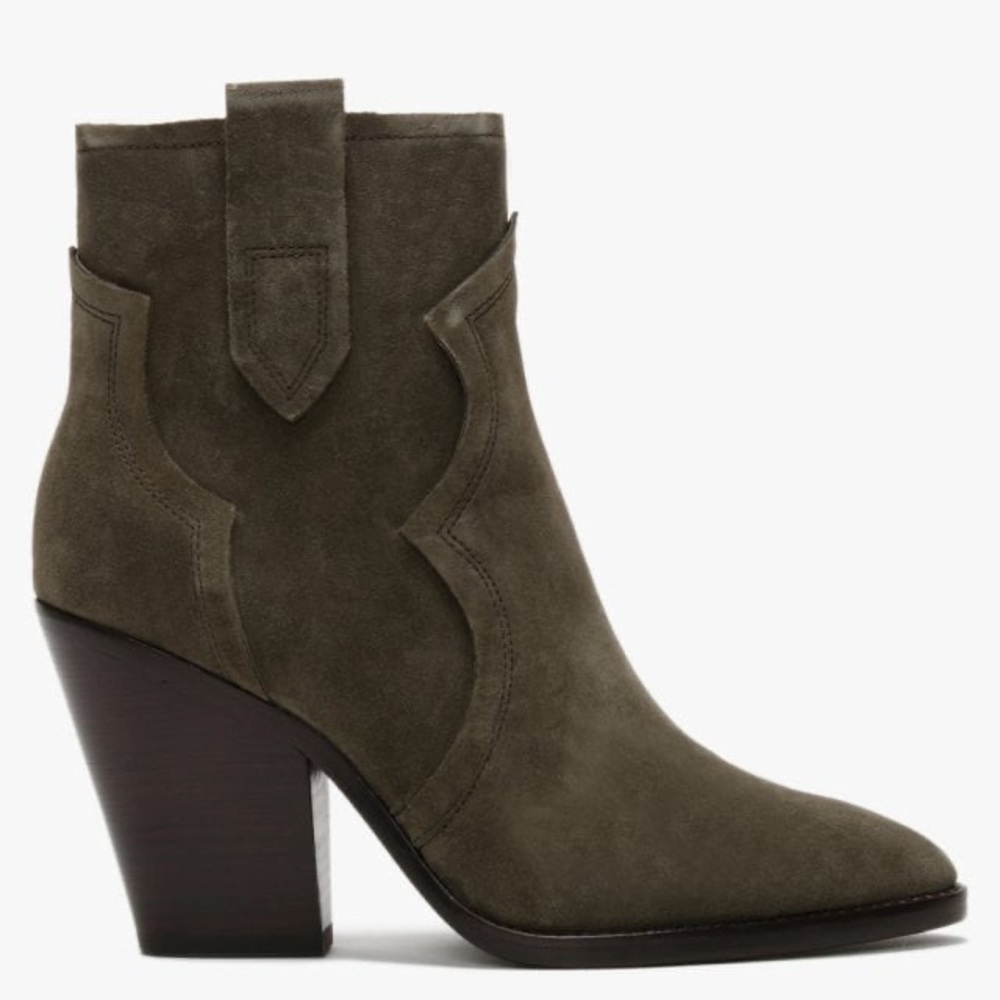 ASH Esquire Khaki Heeled Boot